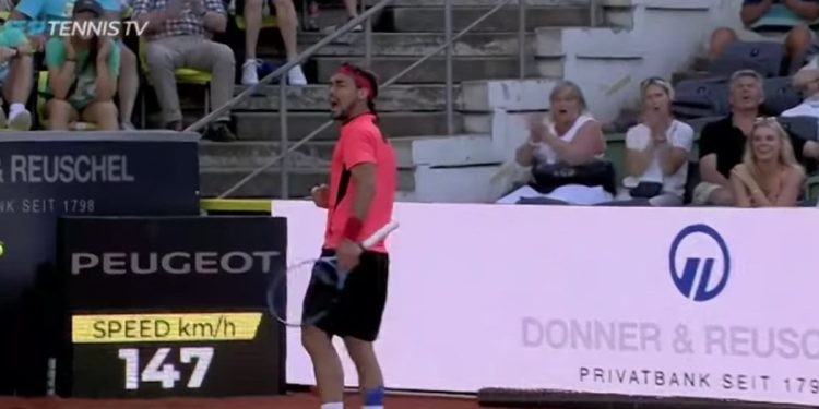 Fabio Fognini agli Atp di Amburgo