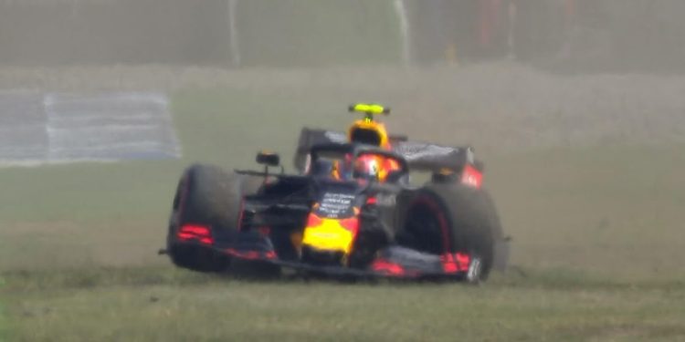 Incidente Gasly in FP2 GP Germania 2019