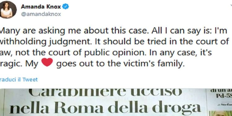 amanda knox carabiniere ucciso