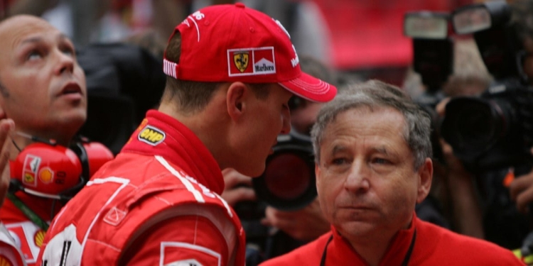 Schumacher e Todt Ferrari Formula 1