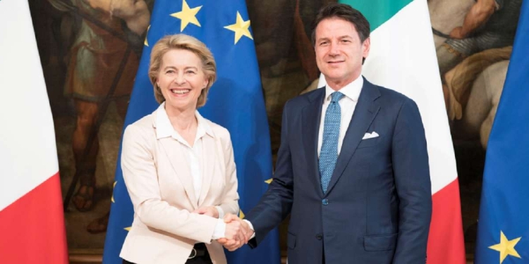 ue migranti conte von der leyen