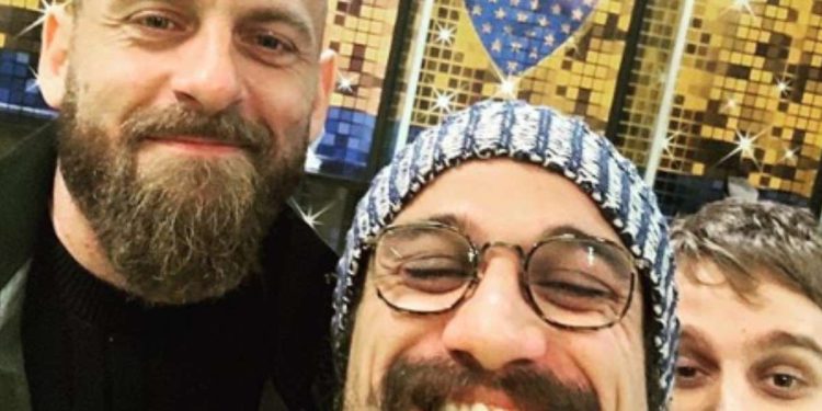 De Rossi e Osvaldo, foto da Instagram