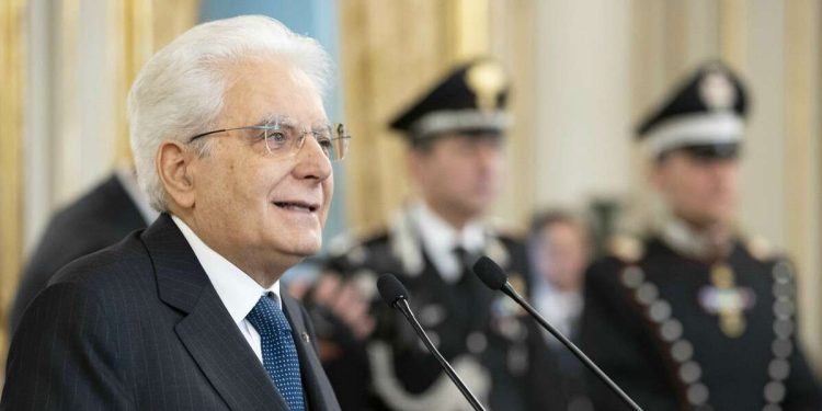 Il presidente della Repubblica Sergio Mattarella (LaPresse)