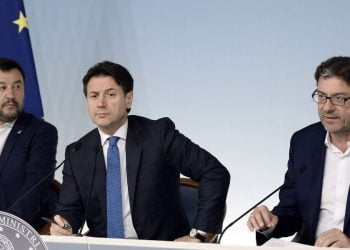 Giorgetti, Conte e Salvini