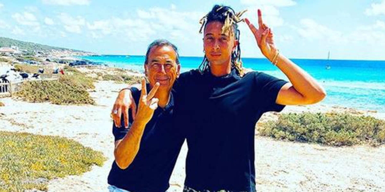 Sala e Ghali in vacanza a Formentera (Instagram)