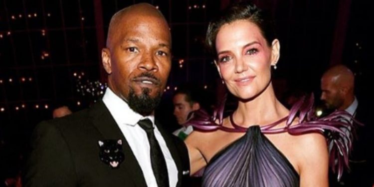 Jamie Foxx e Katie Holmes, foto da Instagram