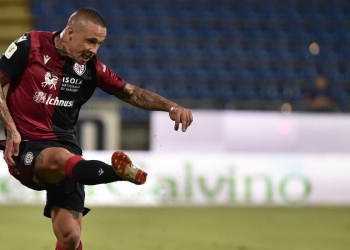 Probabili formazioni Cagliari Milan - Radja Nainggolan, Cagliari (Foto LaPresse)