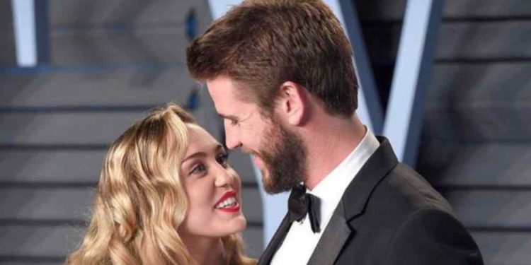 Liam Hemsworth e Miley Cyrus