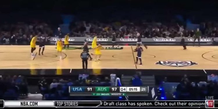 team usa basket australia usa