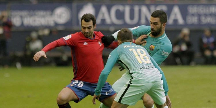 Diretta Osasuna Barcellona, Liga 3^ giornata (Foto LaPresse)