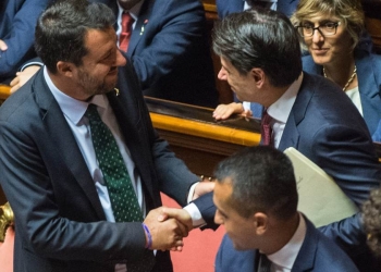 Salvini, Conte, Di Maio