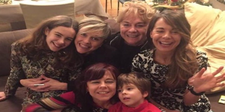 La famiglia di Nadia Toffa (Foto: Instagram)