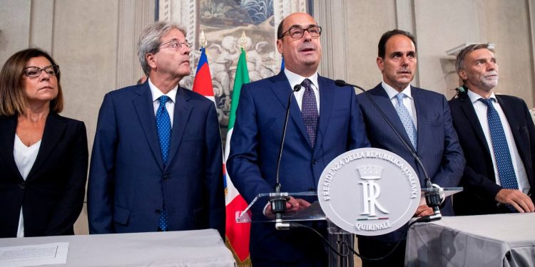 Nicola Zingaretti al Quirinale