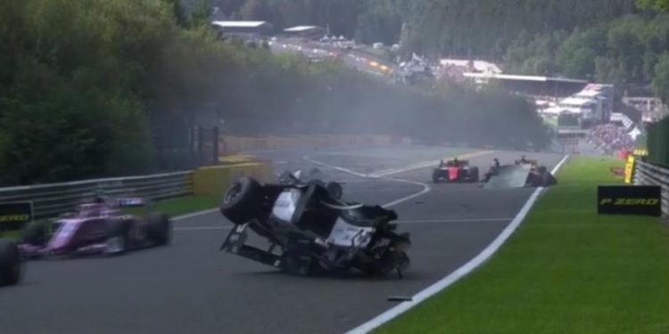 Incidente mostruoso nel GP di Belgio 2019 di Formula 2