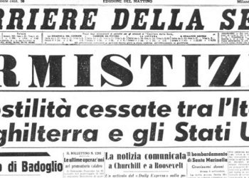 8 settembre 1943, l’Armistizio