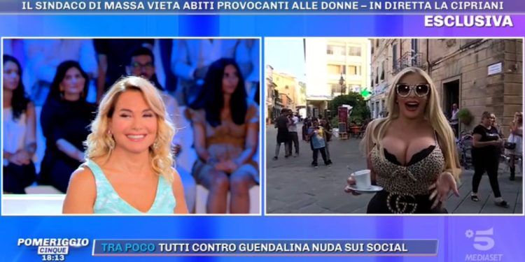 Francesca Cipriani a Pomeriggio 5