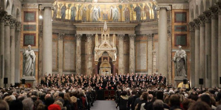 La Basilica di San Paolo fuori le Mura con i Wiener Philarmoniker