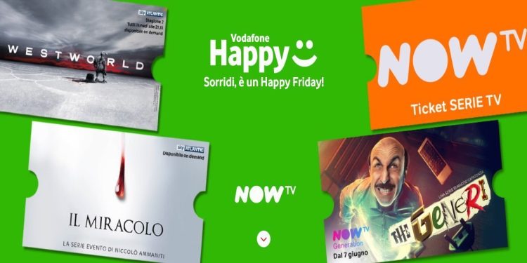 Now TV con Vodafone Happy Friday