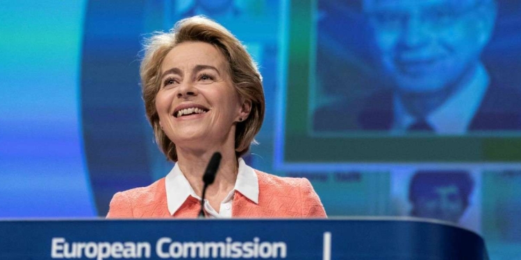 Ursula von der Leyen, presidente della Commissione europea (LaPresse)