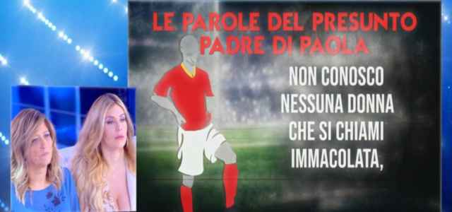 Paola Caruso chi padre biologico Un calciatore novit a