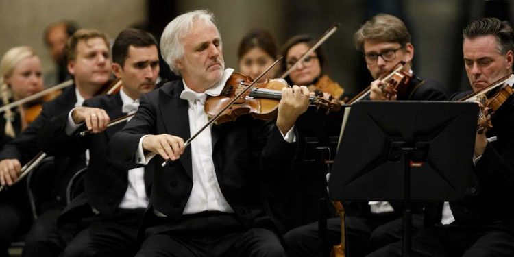 XVIII FESTIVAL DI MUSICA E ARTE SACRA
Roma, Basilica Papale di San Paolo fuori le Mura
Joseph Haydn, Le sette ultime parole di Cristo sulla Croce
Wiener Philharmoniker (Austria)
Rainer Honeck, Primo Violino
©Musacchio, Ianniello, Pasqualini