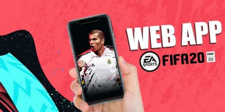 FIFA 20, web app