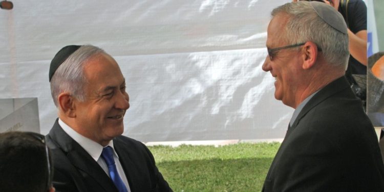 Netanyahu e Gantz