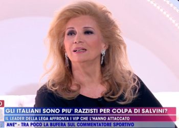 Iva Zanicchi a Live Non è la d'Urso