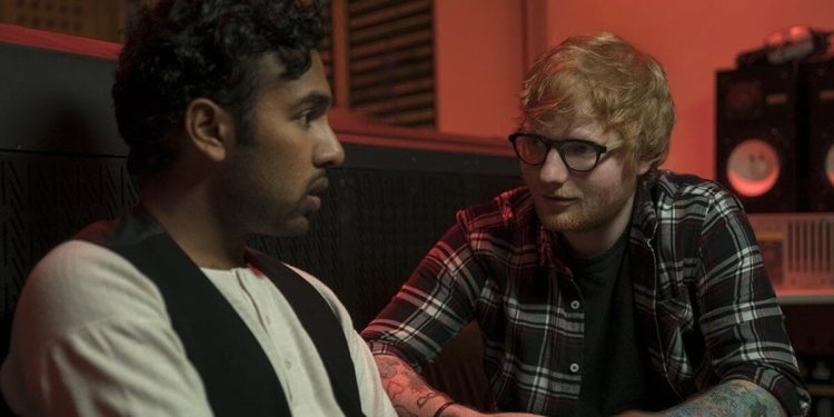 Una scena del film con Ed Sheeran