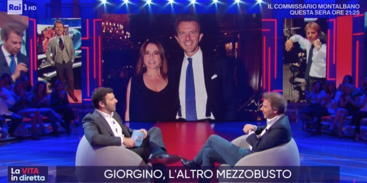 Francesco Giorgino a La Vita in Diretta