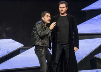 Giacomo Nanni (Bibi) e Mauro Borgioni (Acrimante), foto di Andrea Rossi