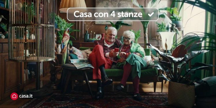 Un'immagine dello spot pubblicitario