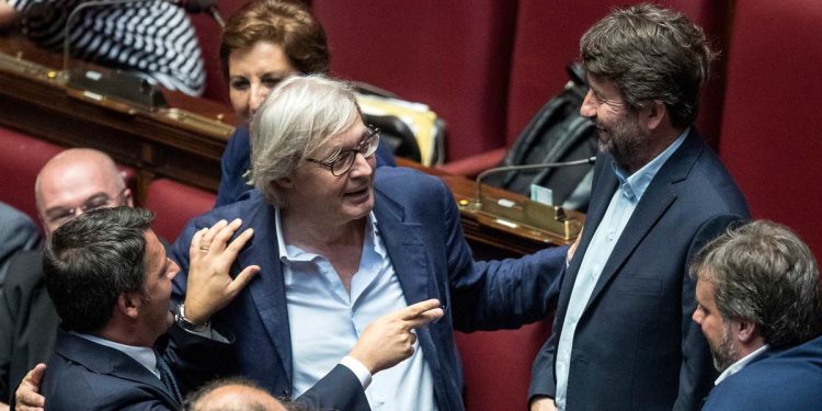 Sgarbi, Renzi e Franceschini