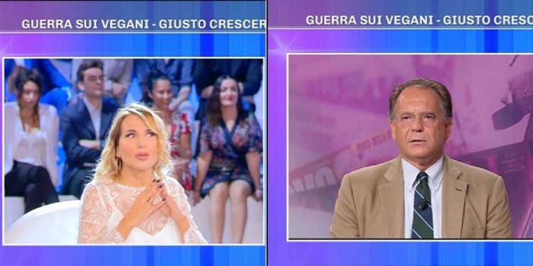 Barbara d'Urso furiosa con Cecchi Paone