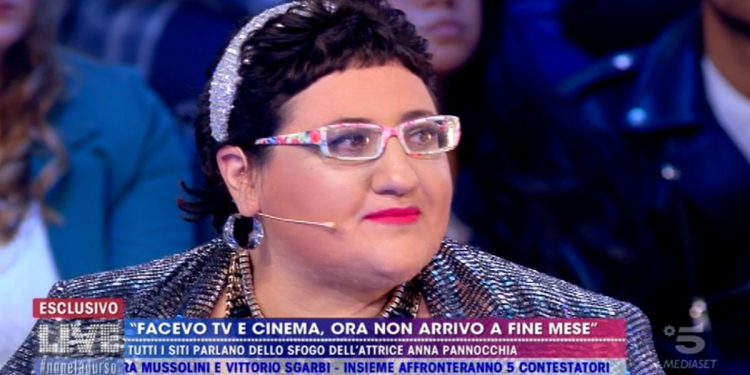 Anna Pannocchia a Live Non è la D'Urso