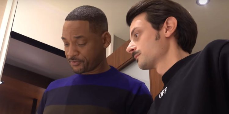 Will Smith, qui in foto in coppia con Fabio Rovazzi