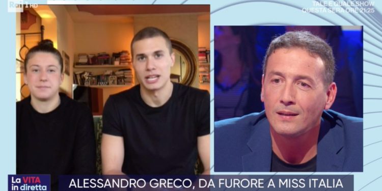 Alessandro Greco a La Vita in Diretta