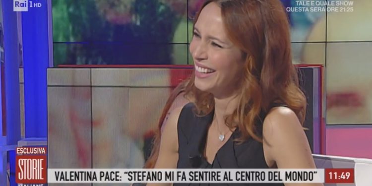 Valentina Pace a Storie Italiane (Rai Uno)