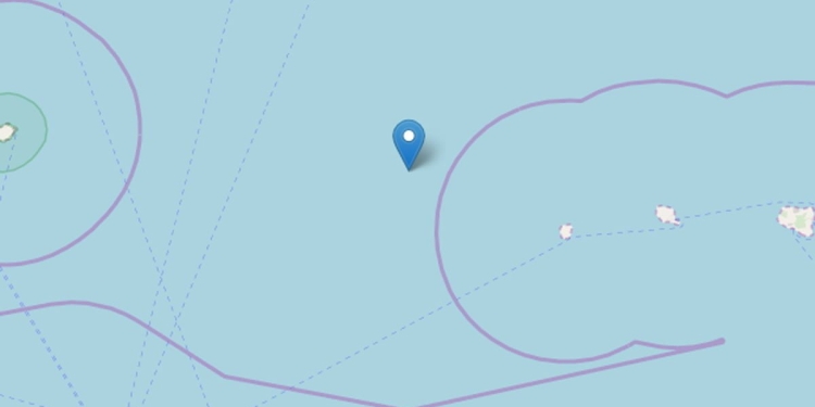 Terremoto al largo del mar Tirreno