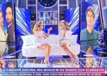 Barbara D'Urso e Clizia Incorvaia a Live