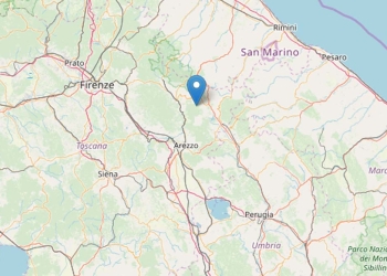 Terremoto Arezzo (Ingv)