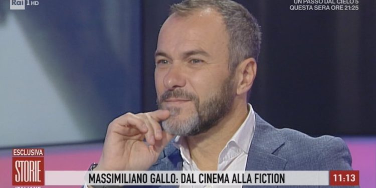 Massimiliano Gallo a Storie Italiane (Rai)