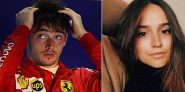 Charlotte Siné, ex fidanzata di Charles Leclerc