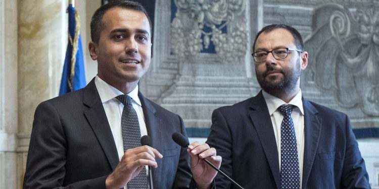 Luigi Di Maio e Stefano Patuanelli (Lapresse)