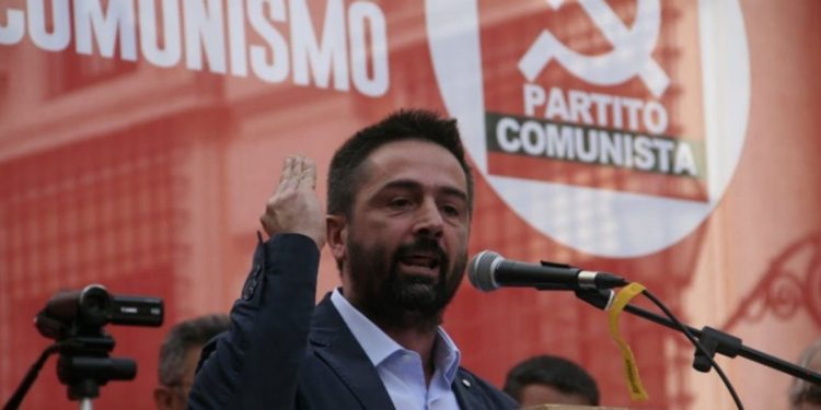 Rossano Rubicondi, candidato governatore Umbria per il Partito Comunista (foto da Facebook)