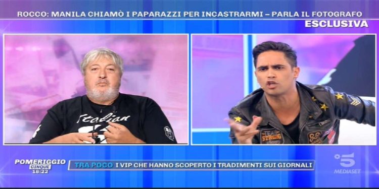 Maurizio Sorge e Biagio D'Anelli: lite a Pomeriggio 5