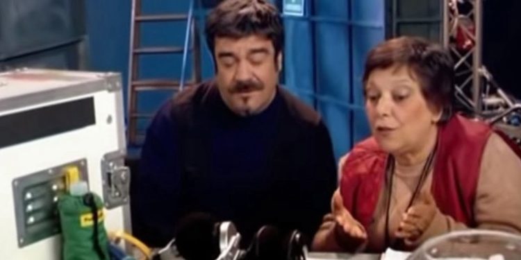 Roberta Fiorentini e Francesco Pannofino