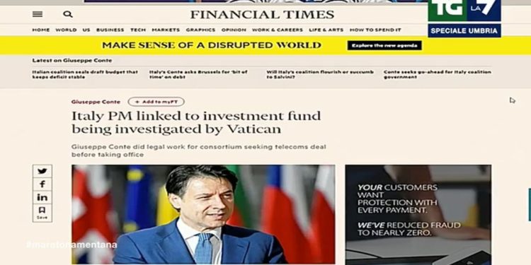 Financial Times su Giuseppe Conte