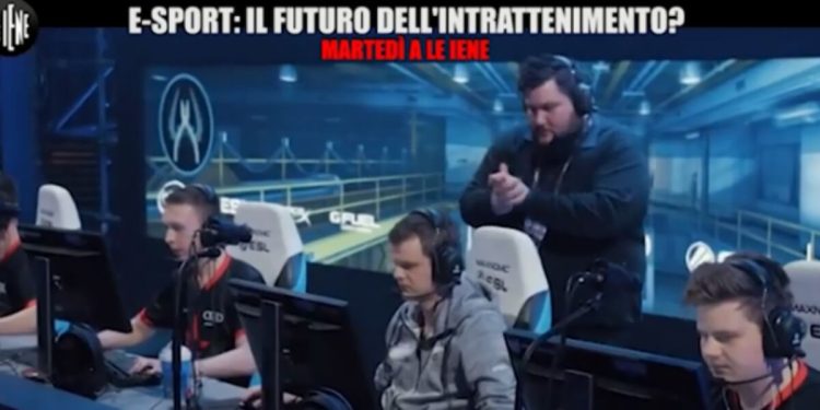 E-sports, foto da Le Iene Show