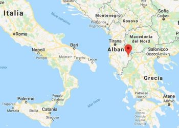 Terremoto in Albania (Maps)